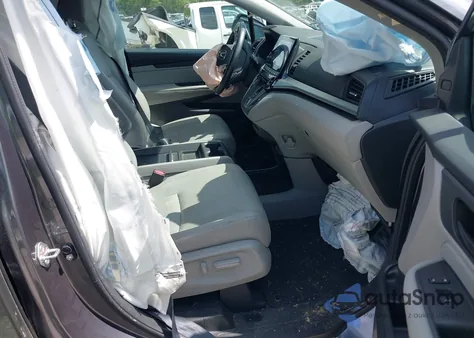 2018 Honda Odyssey Ex-L from USA, damaged, VIN 5FNRL6H76JB025166